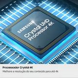 Samsung smart tv 58 Crystal Uhd 4k U8500f 2025 negra