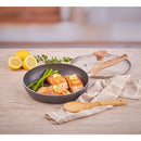 Sartén Imusa Natural Stone De 24cm Con Tapa De Vidrio Color Gris