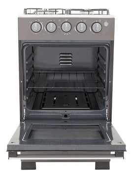 Estufa Romero Mixta Haceb 50 Cms Gas Natural Plata