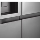 Nevecón Lg Side By Side Capacidad 638 Litros Silver Plateado