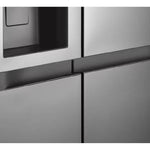 Nevecón Lg Side By Side Capacidad 638 Litros Silver Plateado