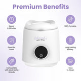 Calentador De Biberones Portatil Para Viajes Con Luz Nocturn