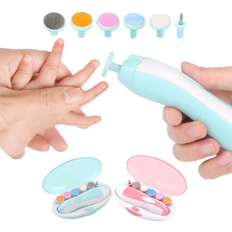 Lima Eléctrica Para Bebes Con 6 Limas Intercambiables Diferentes Colores