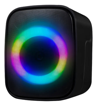 Parlante Hyundai Recargable Bluetooth /usb/aux Au120 Watts Negro