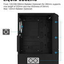 Gabinete Gamer Aerocool Quantum Mesh 3 Ventiladores Argb Rgb