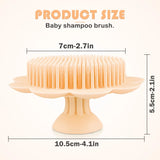 Lnq Luniqi Cepillo De Silicona Para Bano De Bebe, Cepillo Pa