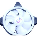 Ventilador Cooler Para Torre 120mm Anillo Led