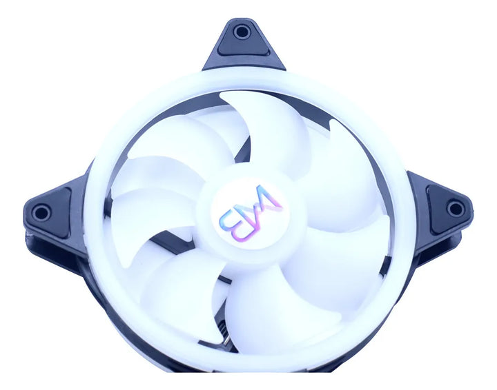 Ventilador Cooler Para Torre 120mm Anillo Led