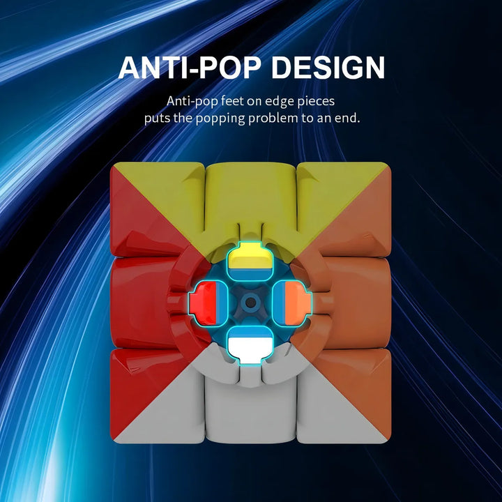 Cubo mágico cúbico de 3x3x3 piezas Moyu Meilong 3C color colorido