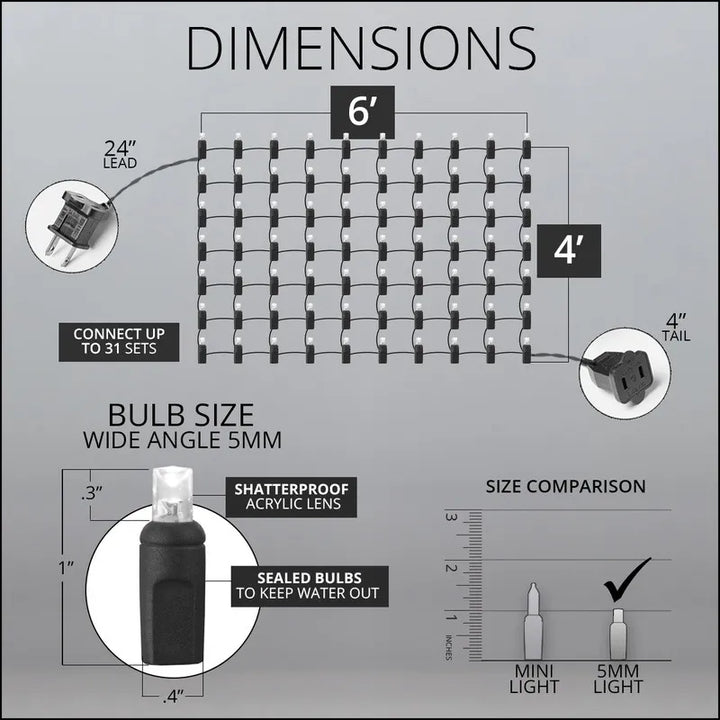 Extensión 100 Luces Navideñas Led Wintergreen Lighting