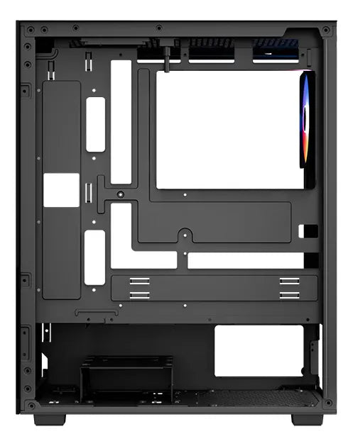 Chasis Gabinete Caja Gamer Aerocool Pivot Argb Color Negro