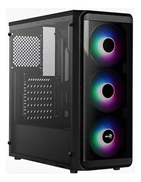 Chasis Gamer Aerocool Si-5200 Frost Tg Color Negro