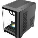 Chasis Gamer Iceberg Wave Negro M-atx 3 Ventiladores Argb