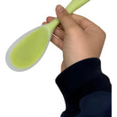 Cuchara De Silicona, Servidor Comida Mesa Y Cocina Arrocera Mango Verde Claro