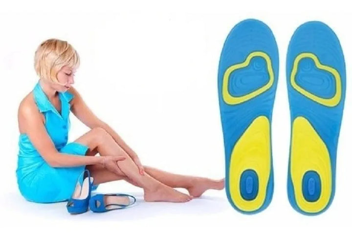 Plantillas Gel Activo Ortopedicas Comodidad Pies Zapatos Mnr Hombre