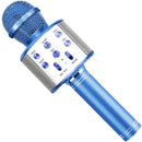 Microfono Karaoke Bluetooth -altavoz Ws 858 Color Azul