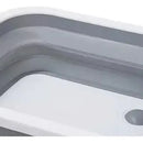 Tabla 4 En 1 Multiuso Bandeja Escurridor Cajón Plegable Lisa Gris