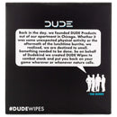 Dude Toallitas, Toallitas Humedas Individuales Desechables,