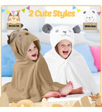 Preboun 2 Toallas Con Capucha Para Ninos, 27.5 X 55 Pulgadas