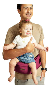 Cargador Canguro Ergonómico Para Bebes Niños De 0 A 4 Años Vinotinto Innovo