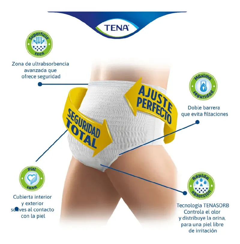 Tena Pants Talla L 90 Unidades Grande
