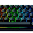 Teclado gamer Razer Huntsman Mini QWERTY Razer Purple inglés US color negro con luz RGB