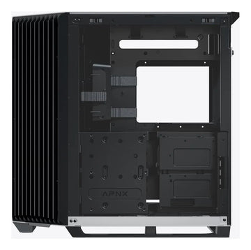 Gabinete Gamer Apnx V1 Blanco Y Negro Calidad Alta Gama