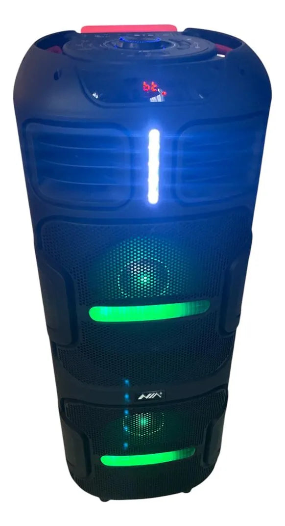 Parlante Cabina Sonido Recargable Micrófono 18000w Bluetooth