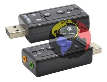 Tarjeta De Sonido Externa Usb 7.1 Adaptador Audio 5v 3d