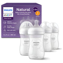 Philips Avent Natural 9oz 4 Biberones Color Transparente