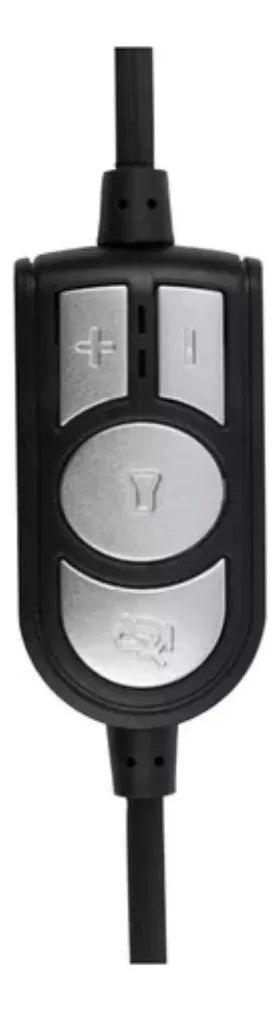 Audifonos Diadema Usb Ligera Con Control Volumen Jaltech Q5 Color Negro