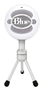Micrófono Blue Snowball Ice Condensador Cardioide color blancoS