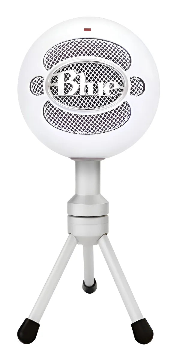 Micrófono Blue Snowball Ice Condensador Cardioide color blancoS