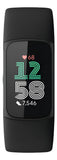 Reloj inteligente Fitbit Charge 6 Health Tracker Obsidian, color de la carcasa: negro