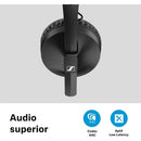 Audífono Sennheiser Hd 250bt Bt 5.0 Hasta 25 Hrs De Uso