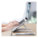 Base Notebook Plegable Elevación Regulable Disipador Calor Diseño