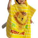 Tonwhar Ninos Bano/piscina/playa Con Capucha Poncho Toalla-d