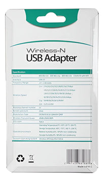 Adaptador Wifi Usb 2.0 Con Antena 270 Mbps 5dbi 802,11b/g/n