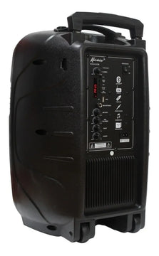 Parlante Korbix Kx 802 portátil con bluetooth negra