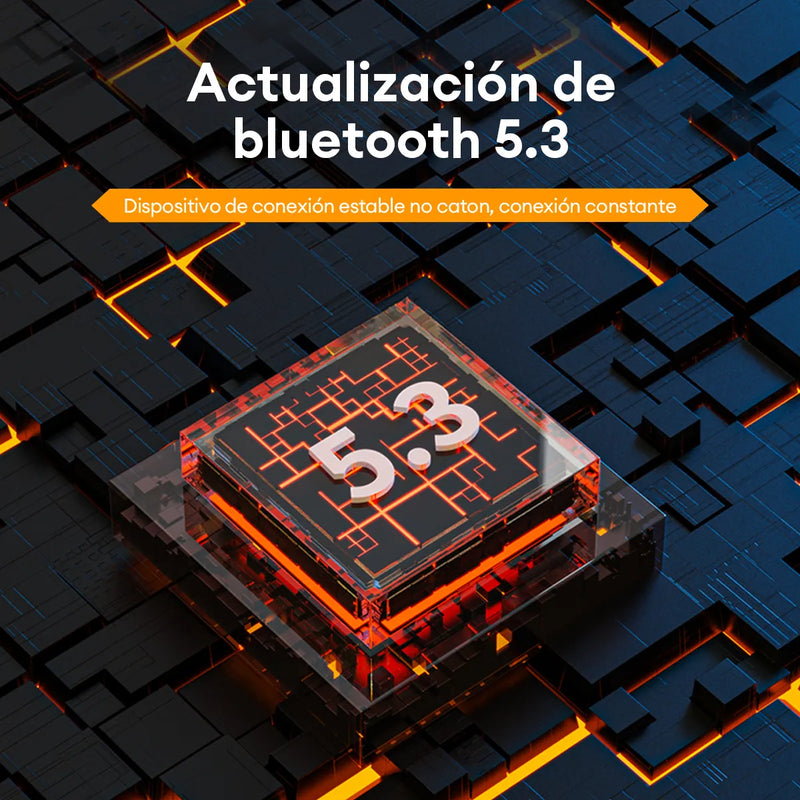 Audífonos Inalámbricos Para Juegos Transformer Tf-t06 Color Amarillo