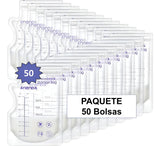 Paquete 50 Unidades Bolsas De Almacenamiento Leche Materna