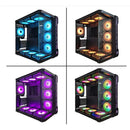 Combo 3 Ventilarores Jazzcooling Argb Ha-120 Gamer