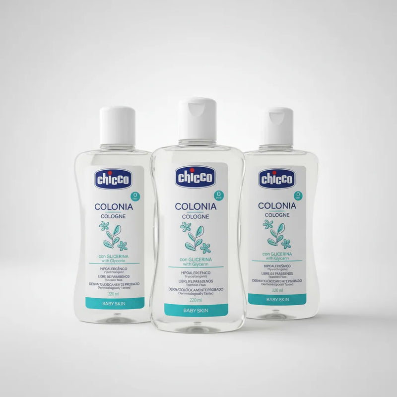 Pack X 3 Colonia Chicco De 200ml Original Garantizada