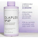 Shampoo Olaplex Expert Blonde Enhancer Toning Shampoo en botella de 250mL de 250g por 1 unidad de 250mL de 250g