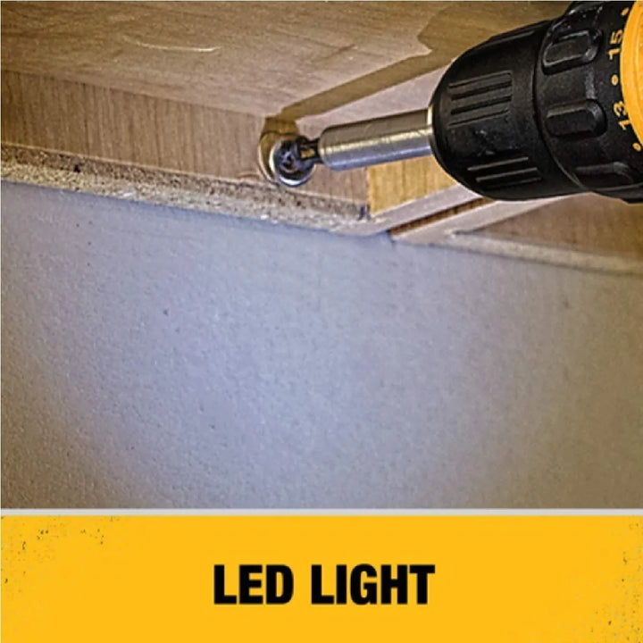 Taladro Percutor Atornillador 1/2 20v 1bateria 2ah - Amarillo - N/a