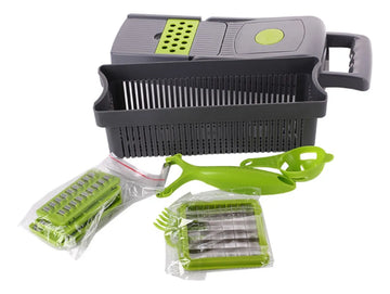 Mandolina Cortador De Verduras Triturador Vegetales 15 En 1