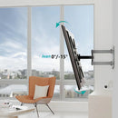 Soporte Auxamy X-400 Soporte De Pared Para Tv/monitor De 15 A 55 Negro