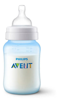 Set De Biberones Y Tetina Avent Philips Anti-colic Azul