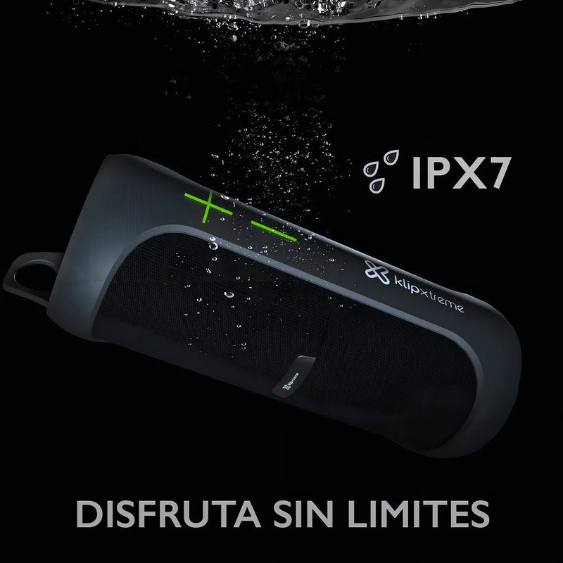 Parlante Portatil Klip Xtreme Vibe360 2-en-1 20w Bt Ipx7 Tws