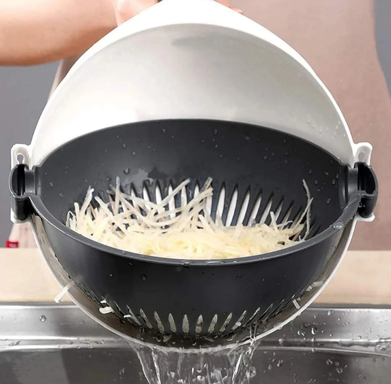Cortador De Verduras De Cesta Húmeda De Cocina Multifunción
